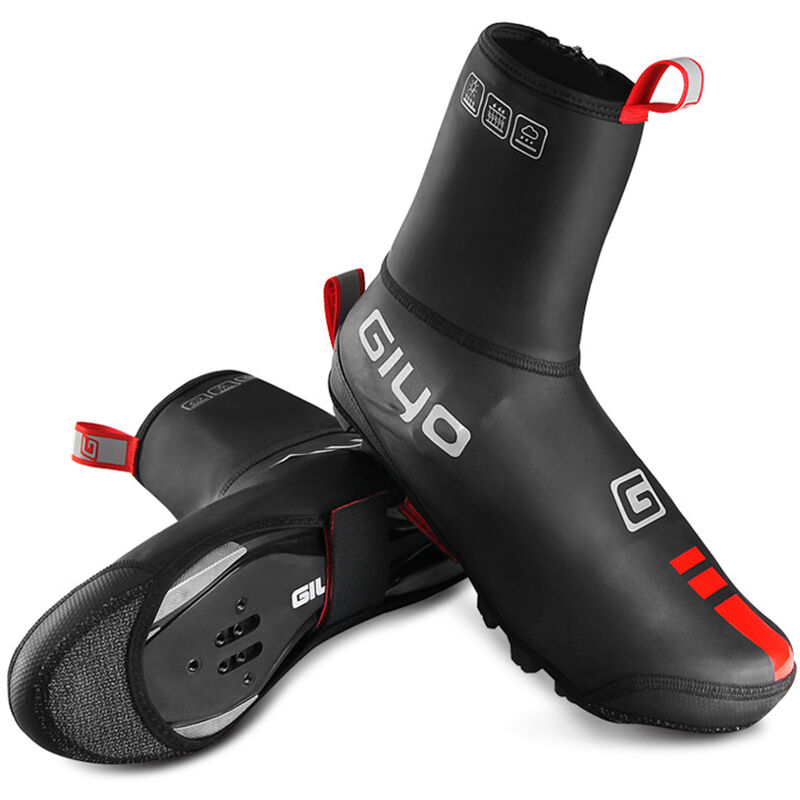 

Giyo - Ciclismo Cubrezapatos a prueba de viento de invierno termica para bicicleta Overshoes calido Hombres Mujeres, L