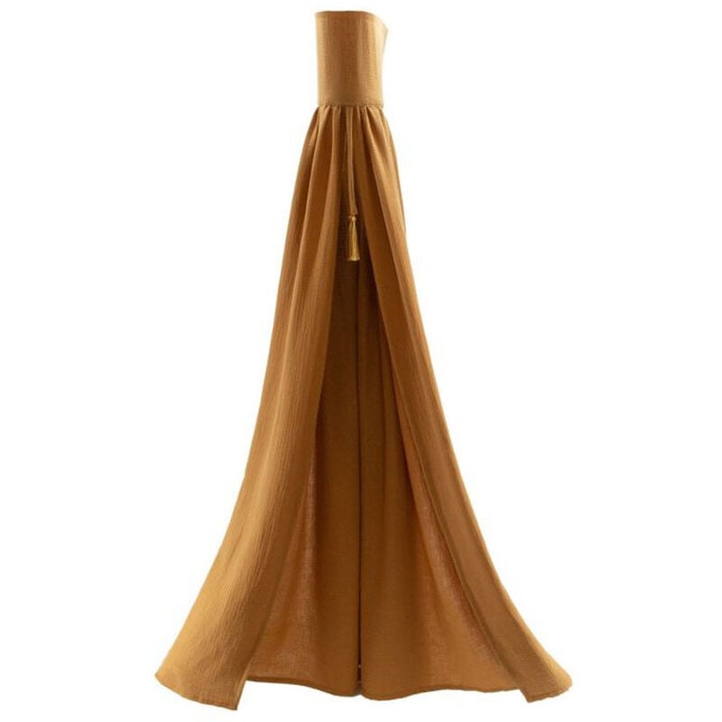 Domiva - Ciel de lit enfant double gaze de coton Bronze 270x150 cm