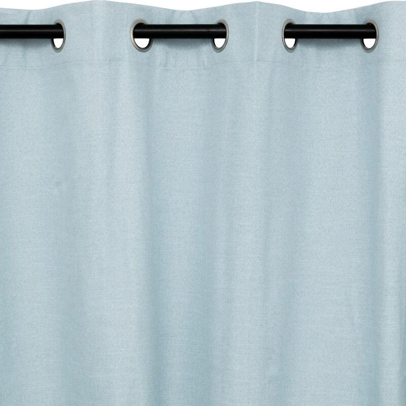 Rideau occultant en métal H260cm bleu Atmosphera créateur d'intérieur
