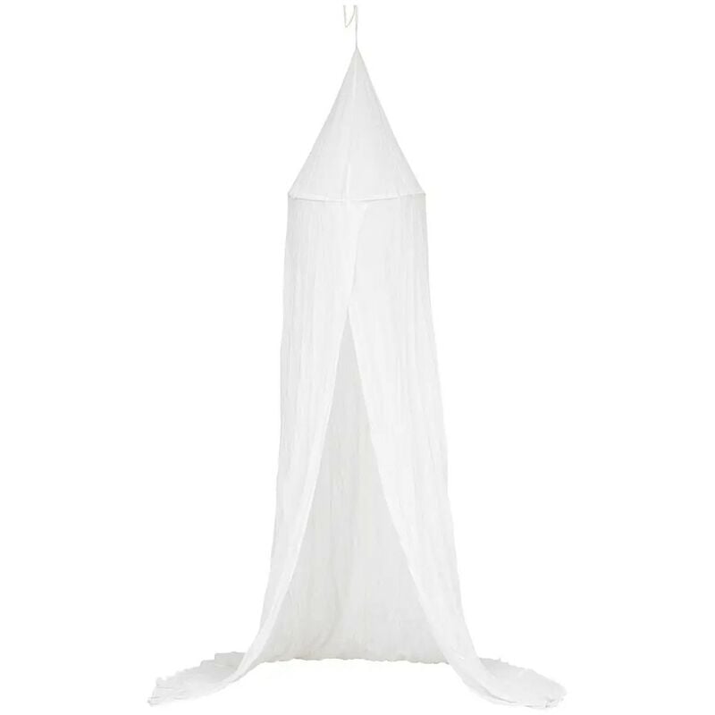 Ciel de lit double gaze Blanc Atmosphera