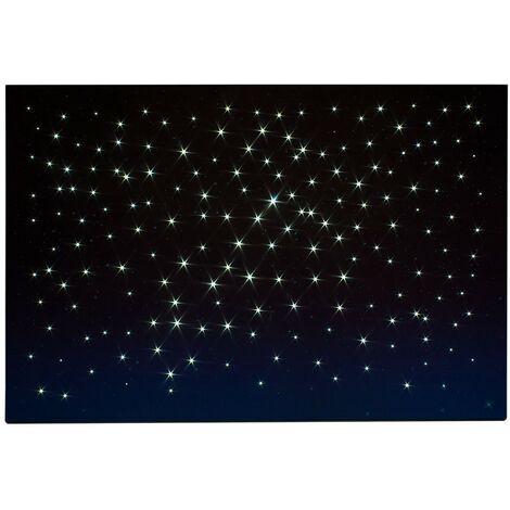 Cielo Stellato Luminoso Pannello 60x40 con Fibra Ottica LED Touch 10757