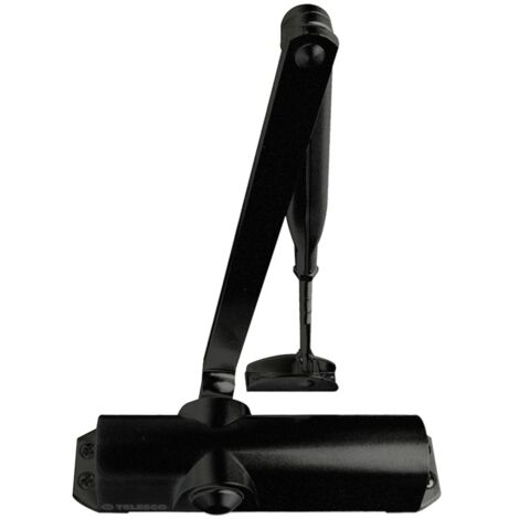 CIERRAPUERTA NEGRO UNIK3500