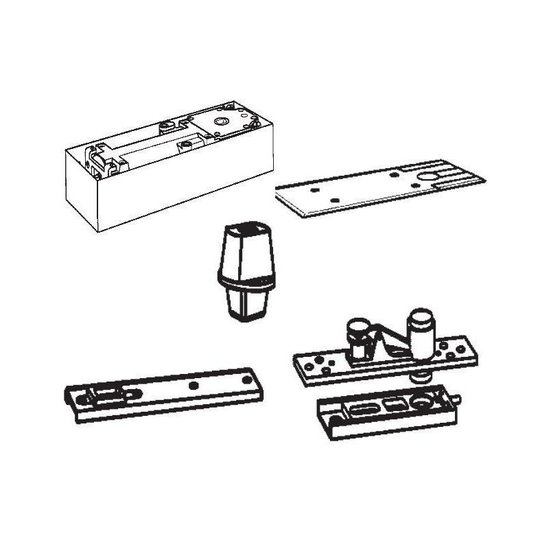 

Cierrapuertas Suelo Bts-75v Inox Con Fijacion 90§ Dorma