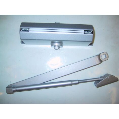Cierrapuertas JUSTOR RL 12 plata 1222