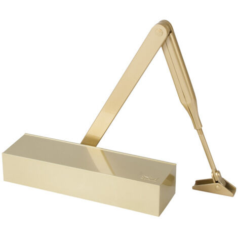 Cierrapuertas TS71. Brazo retenedor blanco marca DORMA