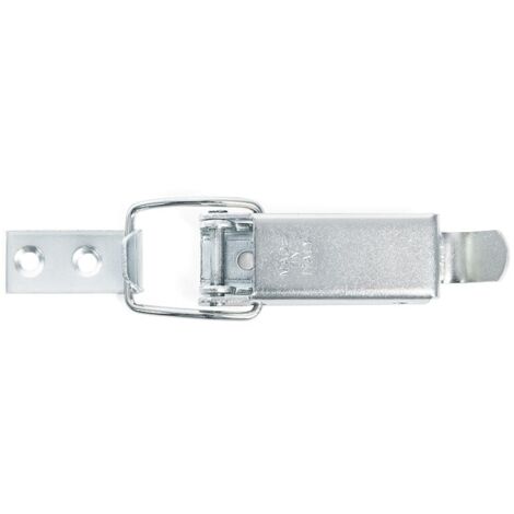 cierre cangrejo para mesa. modelo cica xl. medida 75x23 mm. zincado. con placa enganche incluida.