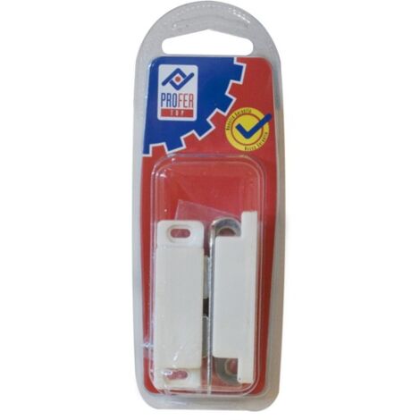 CIERRE IMAN BLANCO BL 2 PZS - 54 MM