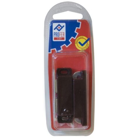 CIERRE IMAN MARRON BL 2 PZS - 54 MM