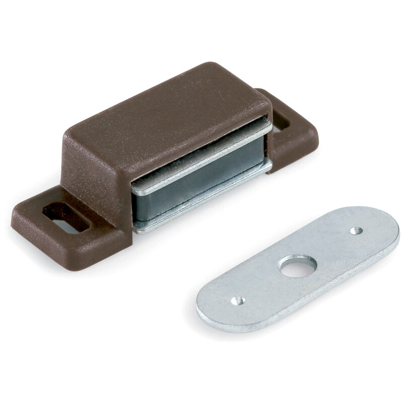 

Mengual - Cierre Iman Rectangular Pequeño Marron-Heris - Marrón