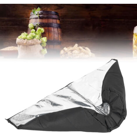 Cierre para grifo de dispensador de cerveza, cremallera Oxford impermeable, 70 cm x 73 cm, funda aislante para grifo de cerveza individual, camiseta térmica, grifo simple/doble, manual