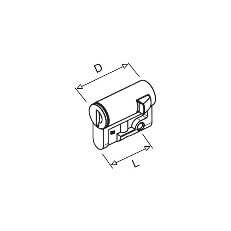 

CIERRE TRIANGULAR 11mm SP/VP ABB 4TBP832034C0100