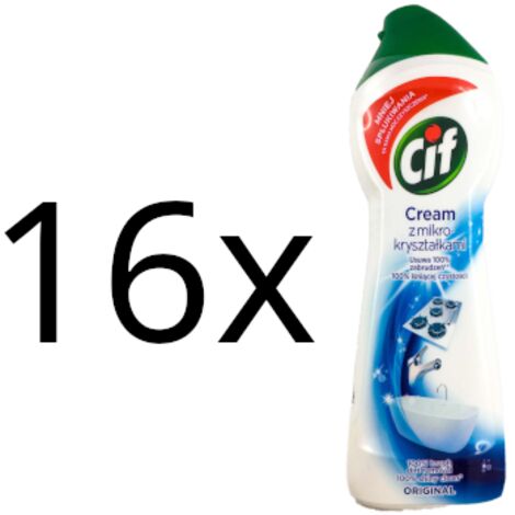 CIF Cream Original - Latte detergente con microcristalli, 300 g