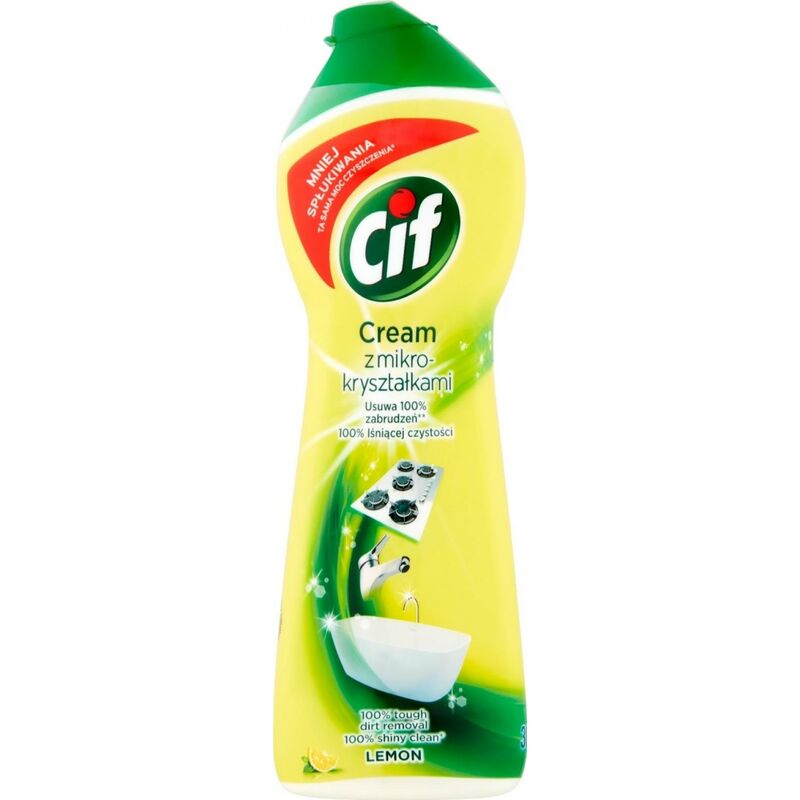 CIF - crème lait citron avec microcristaux 540 g