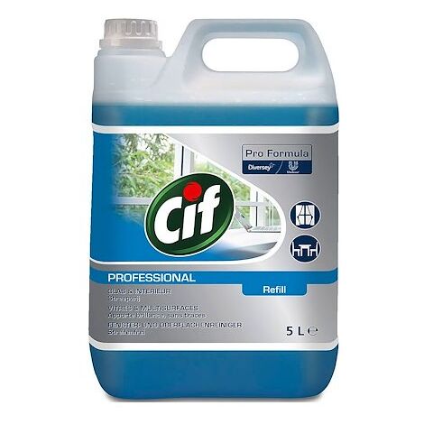 CIF PRO FORMULA Nettoyant vitres et multi-usages CIF Pro Formula 5L
