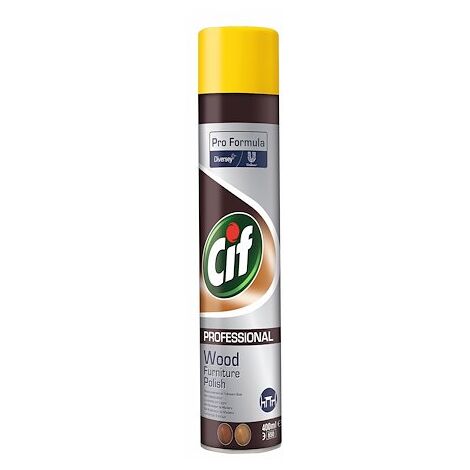 Cif professionnel nettoyant polissant bois - Aérosol 400 ml