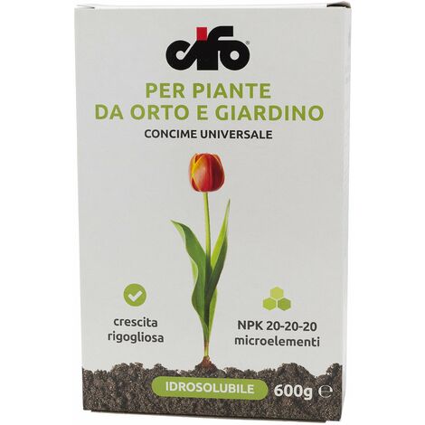 Cifo Concime idrosolubile per Agrumi da Frutto e ornamentali - Blooming