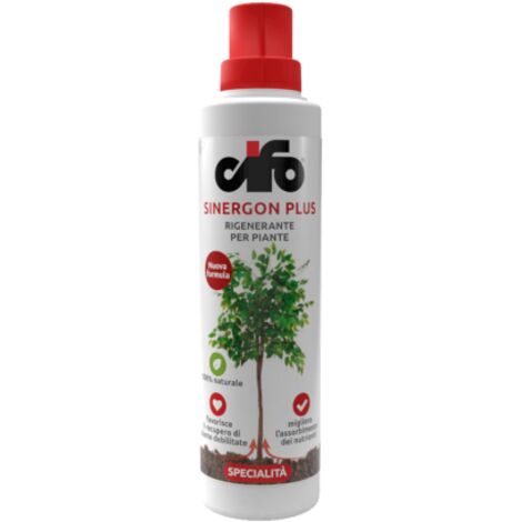 Cifo SINERGON PLUS Concime amminoacidi microelementi crescita piante stentate 500 ML