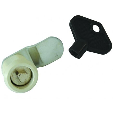 Cilindri a leva con triangolo per quadri elettrici - Ø mm.16 con chiave - 5 pz