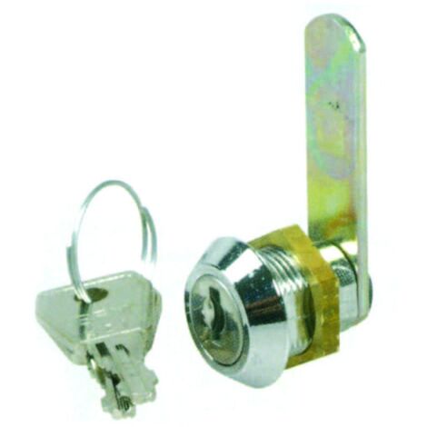 Cilindri a leva per armadietti 151 - Specifiche: mm 8 finitura cromata - 5 pz