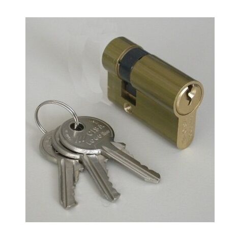 Cilindro 30X10Mm Logo Laton Leva Larga Cisa