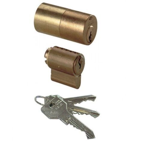Cilindro a Doppia Coppia in Ottone Cisa 55 mm per Serrature 0G150-00-0
