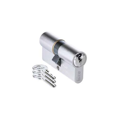 CILINDRO A INFILARE SAGOMATO F5 820 NICHELATO mm.80 centrato (40x40) (8209404094) ISEO