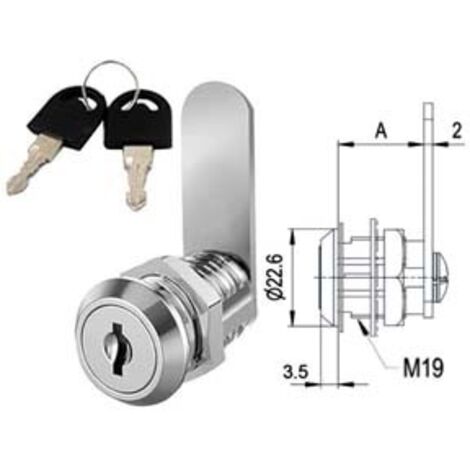 CILINDRO A LEVA 6000- - mm.16 (6016.19) - 5 pezzi POTENT
