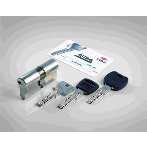 CILINDRO ASTRAL 50X50 LATONADO - CISA