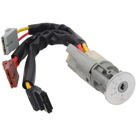 Cilindro bloccasterzo SJLERST con chiavi 252521 Ricambio per Citroën AX Berlingo Evasion Jumpy Saxo Xantia Xsara