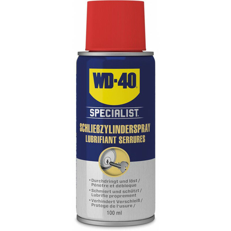 

Cilindro cierre spray SPECIALIST Aerosol 100ml WD-40 (Pack de 12)