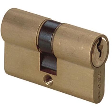 CILINDRO CISA 0G300.26  64MM 30-35 OTTONE