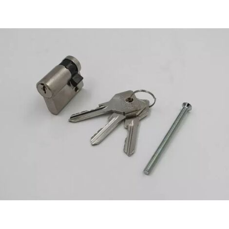 CILINDRO CISA OG304  MM.40  (30-10) NICHELATO STESSA CIFRATURA KA