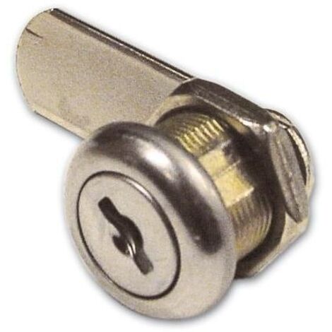 CILINDRO CON LEVA Ø19 L30M MERONI 2651 NICHELATA