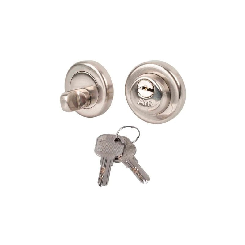 

Cerradura Sobreponer D51,5Mm Mad Zamak Niq/Sat 10323 Cil./Co - AYR
