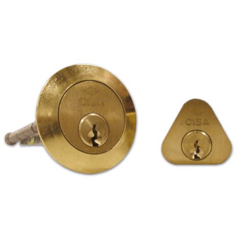 Cilindro da Applicare in coppia Cisa Art. 02146.00 00 Finitura Ottone Lucido 1Cp