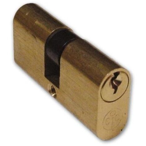 Cilindro da Infilare Ovale Corni Art. 09010.09 Misura 80 mm 27/53 mm Ottone