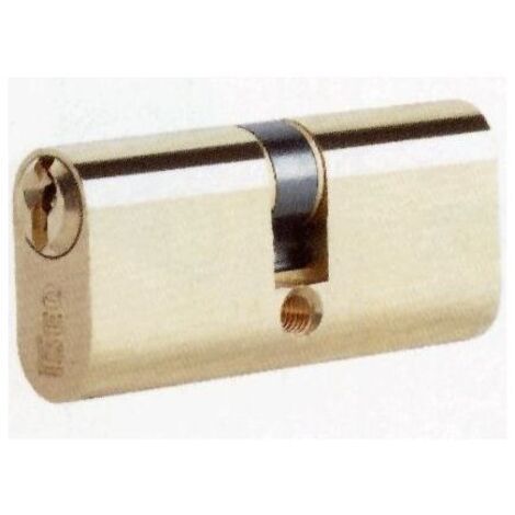 Cilindro da Infilare Ovale Iseo Art. 8300.27.27.H Misura 54 mm 27/27 mm Ottone