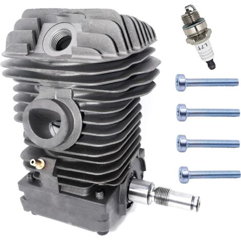 Cilindro de 42,5 mm para motosierra STIHL 023 025 MS230 MS250 con conector de carcasa de bujía de repuesto