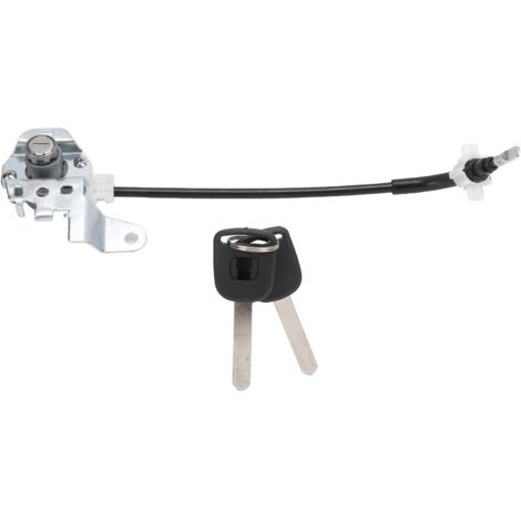 Cilindro de cerradura de la puerta del lado del conductor izquierdo con cable y 2 llaves 72185SNAA01 para Honda Civic 2011-2010-2009