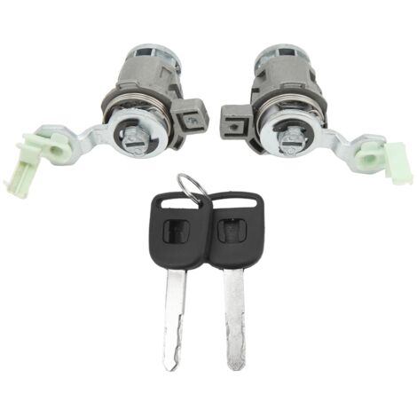 Cilindro de cerradura de puerta delantera 72185 S9A 013 (par con 2 llaves) para Civic CR-V Element Odyssey S2000