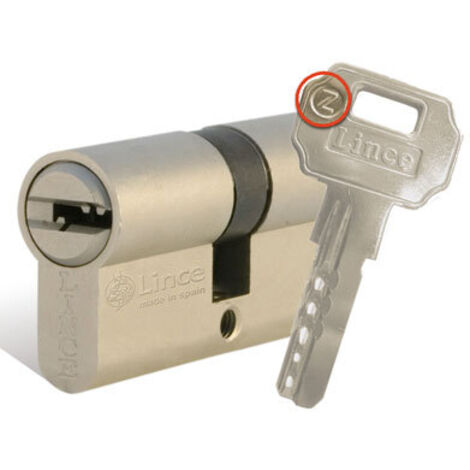Cilindro de seguridad C2 LINCE Niquel40x32mm40x32mm Niquel