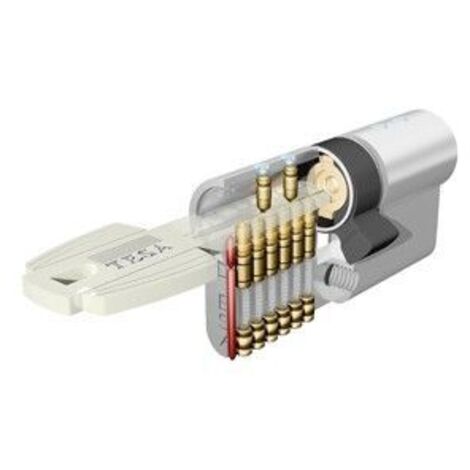 Cilindro de seguridad TESA Europerfil T80 30x30 LT R15 con leva larga