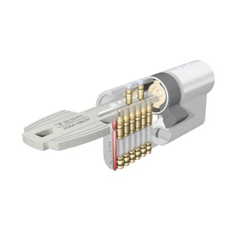 Cilindro de seguridad TESA Europerfil T80 40x40 LT R15 con leva larga
