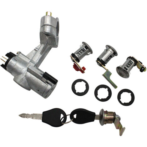 ODIPIE Cilindro di accensione e interruttore per Patrol GQ Y60 2 X Door & Barn 88-98 4 Set di serrature