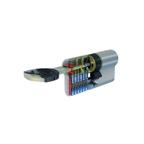 Cilindro di alta sicurezza TESA TX85 35x35 LN R15 camma lunga
