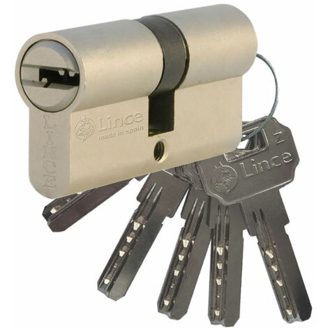 Cilindro di sicurezza Lince C2-9c234032n argento 8 2 cm