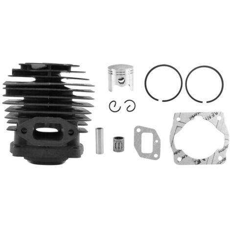 Cilindro e anello pistone per decespugliatore da 40 mm con cuscinetto ad aghi per CG430 da 43 cc e vari decespugliatori 40-5 BG430