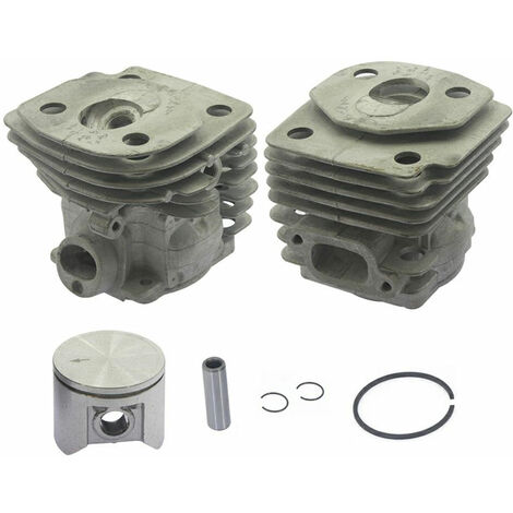 Cilindro e pistone diametro 47 mm.Codici originali 537157302 HUSQVARNA