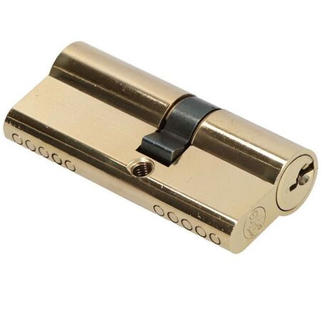 Cilindro EDM 85164 r15 Dorato Ottone Leva lunga Europeo