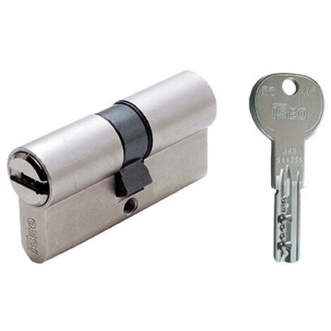Cilindro europeo ISEO R6 Plus 30-60 mm – 6 pernos – llaves protegidas – leva DIN 30°